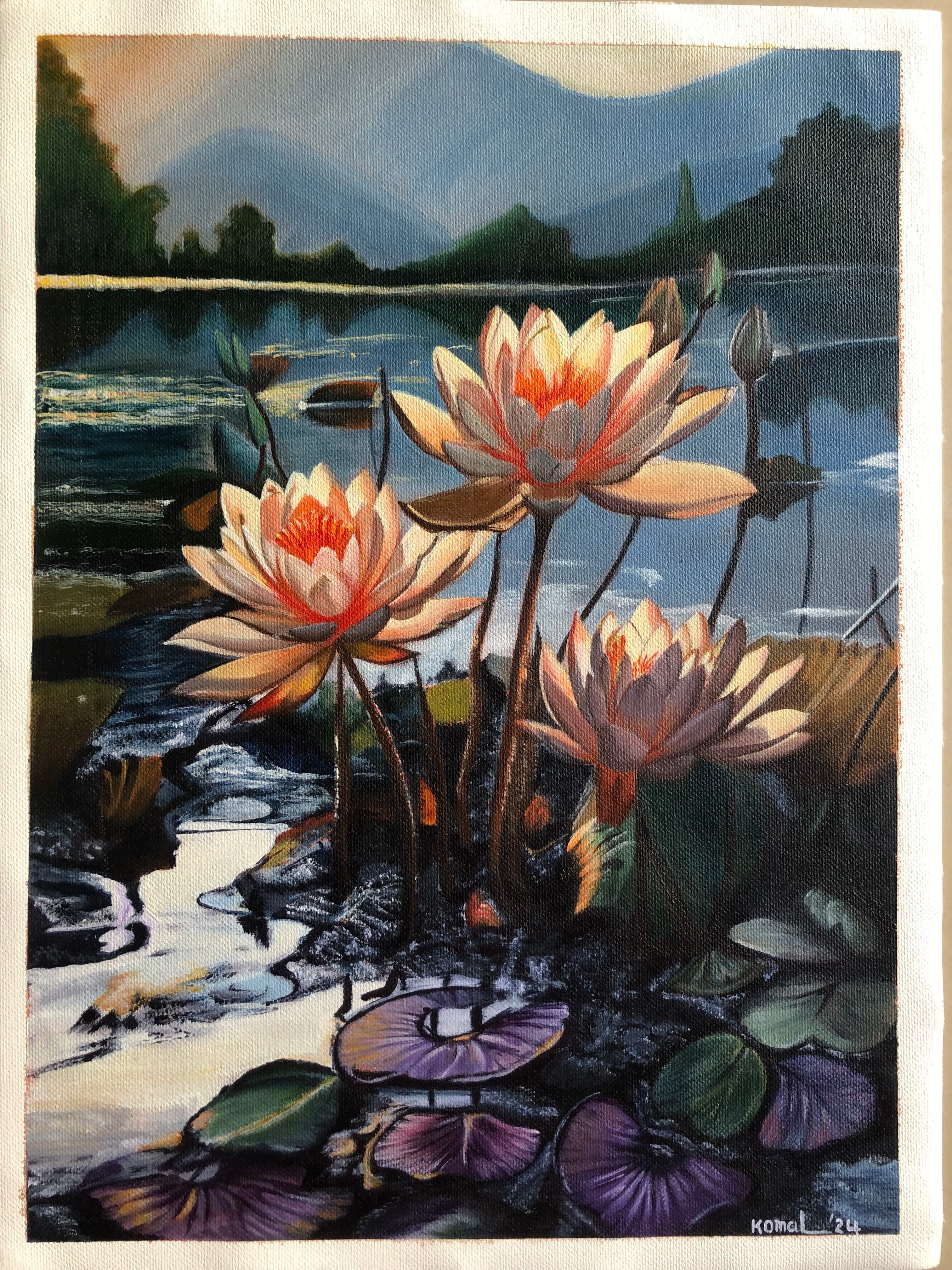 Acrylic Painting by KK